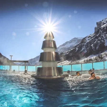 דירה Appartementhaus La Promenade לויקרבאד